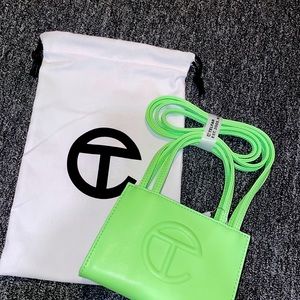 Small Double Mint Telfar Bag